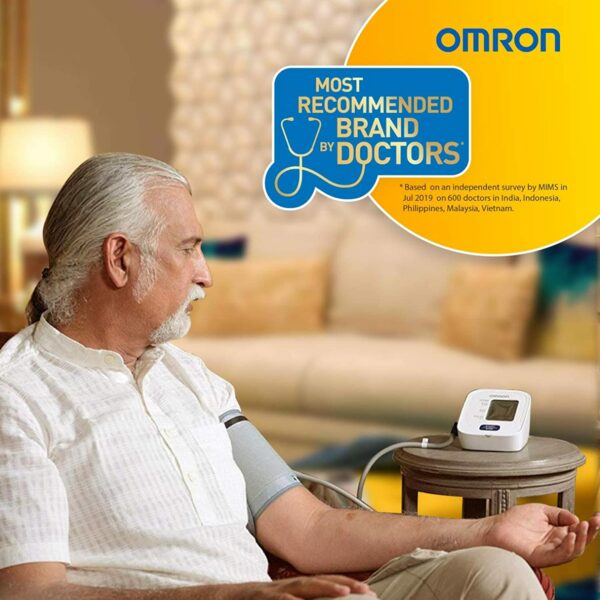 Omron HEM 7121J Fully Automatic Digital Blood Pressure Monitor - Image 5