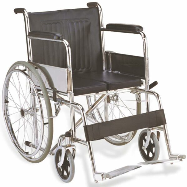 Easycare Standard Wheelchair with Chrome - EC809Y